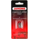 200333001 Janome Лапка для потайной молнии (гор.челнок)