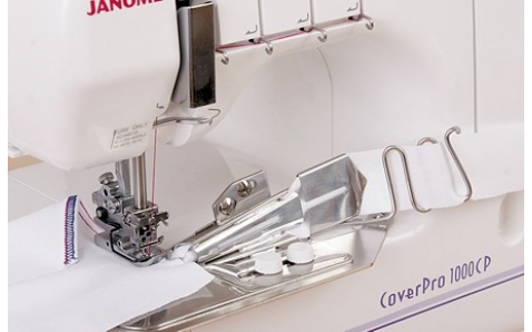 795838103 Приспособление для окантовывания (32мм-8мм) для Janome CoverPro II (Family ML 8000w)
