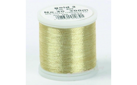 Madeira Metallic №40 (200м)  цвет 9842gold-3 