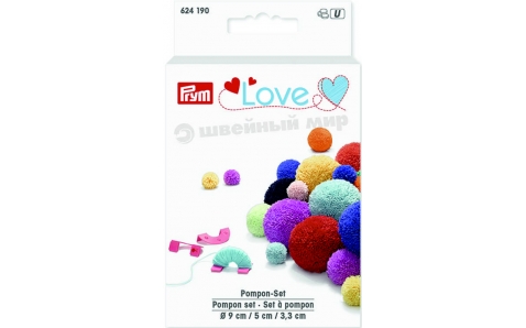 624190 Prym Love Устройство для изготовления помпонов