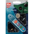 390200 Prym Кнопки Sport+Camping 15мм (10 шт) черные