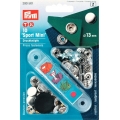 390501 Prym Кнопки Sport Mini 13мм (10шт) серебристые