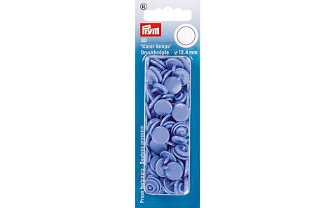 393148 Prym Кнопки "Color Snaps"круглые нежно-сиреневый 12,4 мм 30 шт.