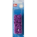 393141 Prym Кнопки "Color Snaps" круглые лиловые 12,4 мм 30 шт.