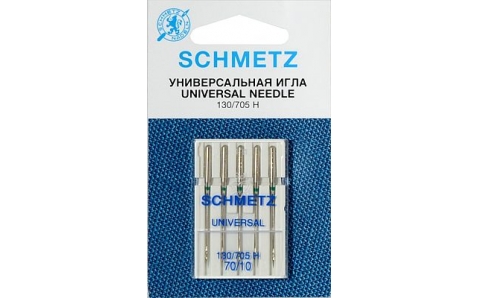 130/705H Иглы Schmetz универ №70 по 5шт(VBS)